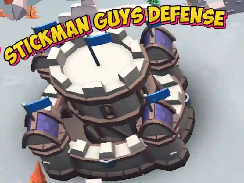 Игра Стикмен: Защита парней онлайн Игра Стикмен: Защита парней онлайн