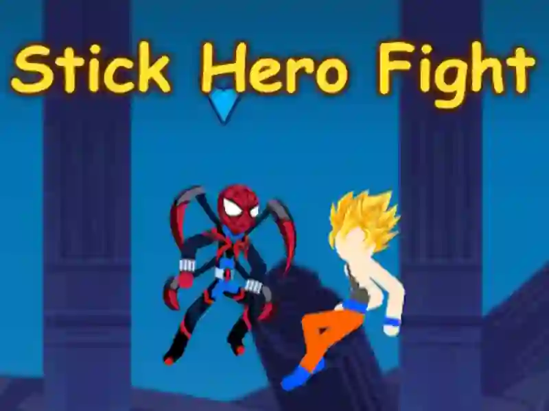 Игра Бой героев-стикменов онлайн