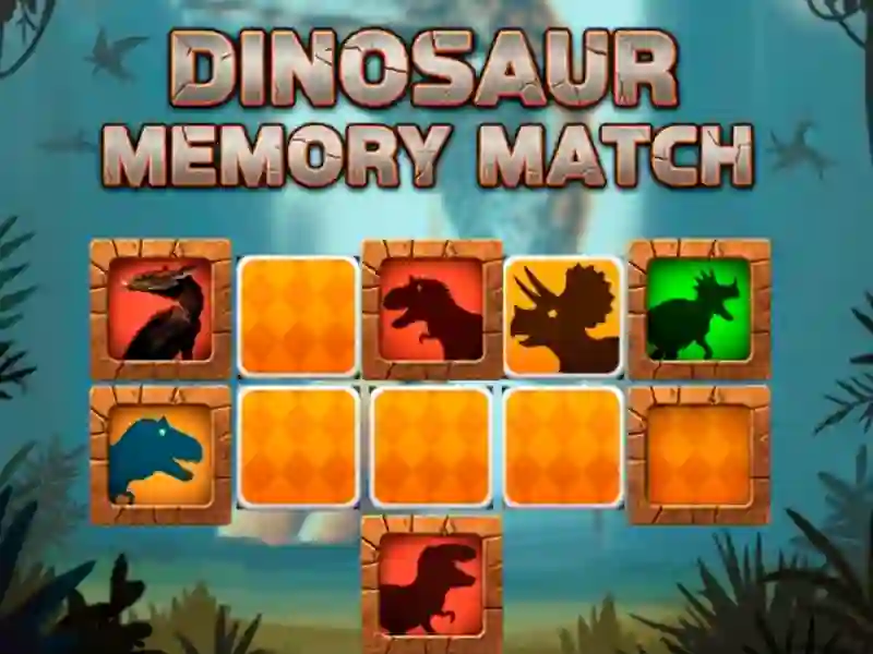 Dinosaur Memory Match