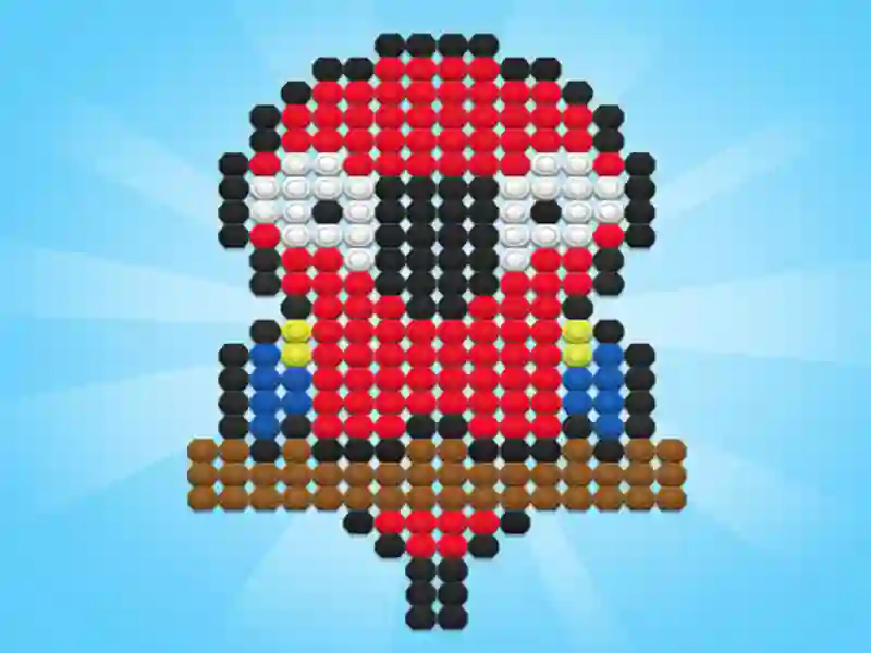 Игра Головоломка: Цветные гайки и болты онлайн