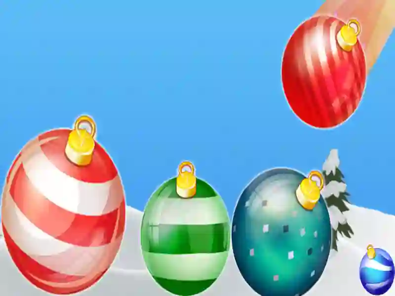 Игра Головоломка: Объединяем Новогодние шары! онлайн Игра Головоломка: Объединяем Новогодние шары! онлайн