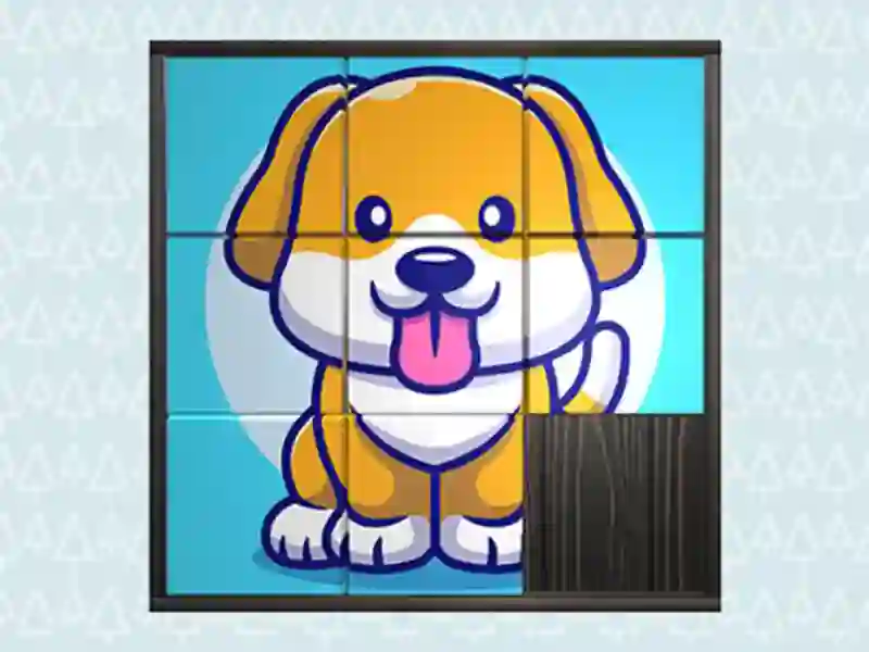 3D Kid Sliding Puzzle