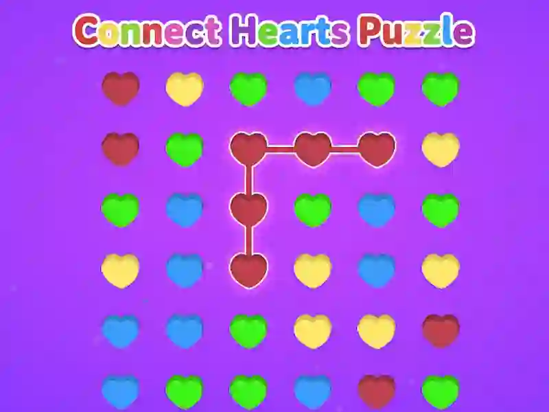 Connect Hearts Puzzle