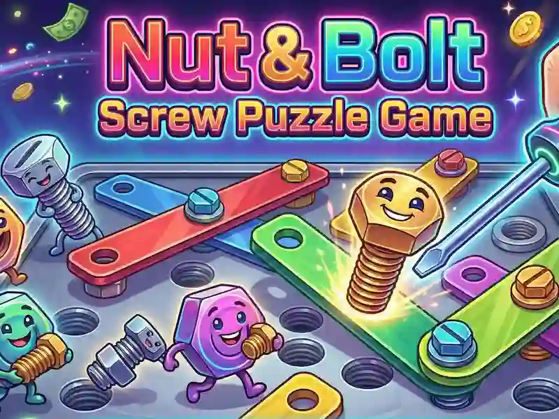 Nut & Bolt Screw Puzzle Game