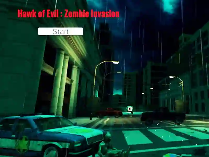 Игра Ястреб Зла: Вторжение зомби онлайн Игра Ястреб Зла: Вторжение зомби онлайн
