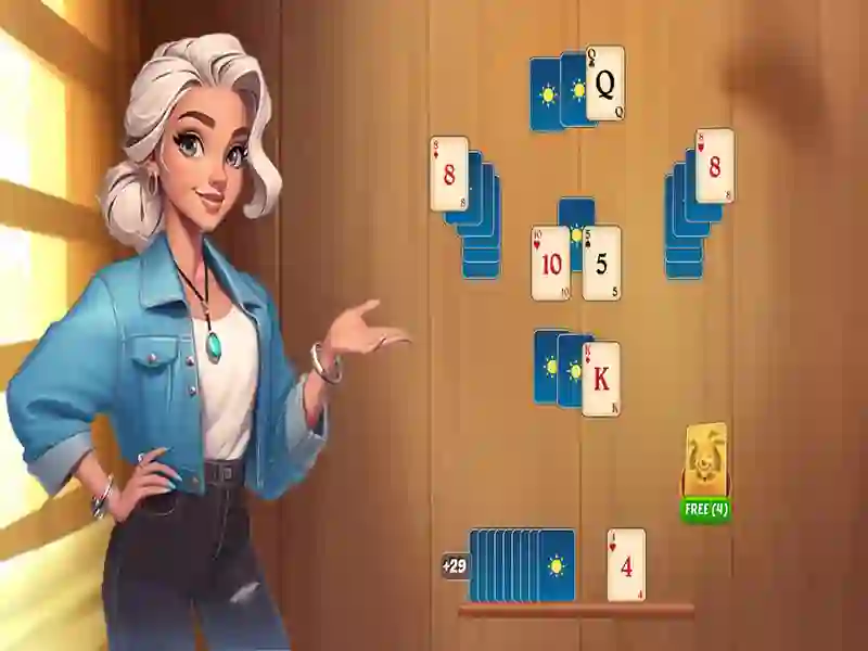 Игра Специальный праздничный пасьянс онлайн Игра Специальный праздничный пасьянс онлайн