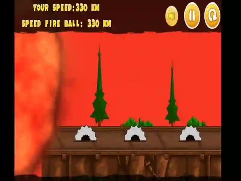 Игра Погоня лавы онлайн Игра Погоня лавы онлайн