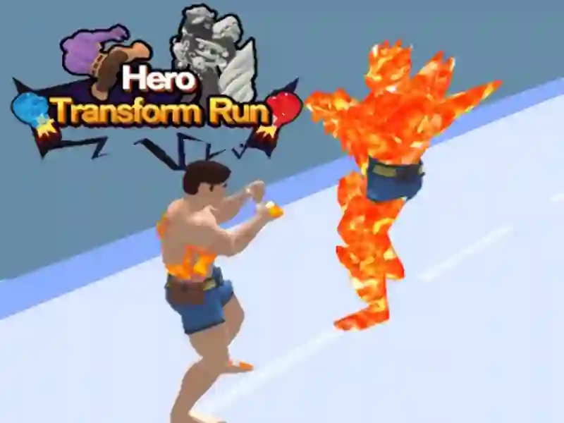Игра Трансформация героя Забег онлайн