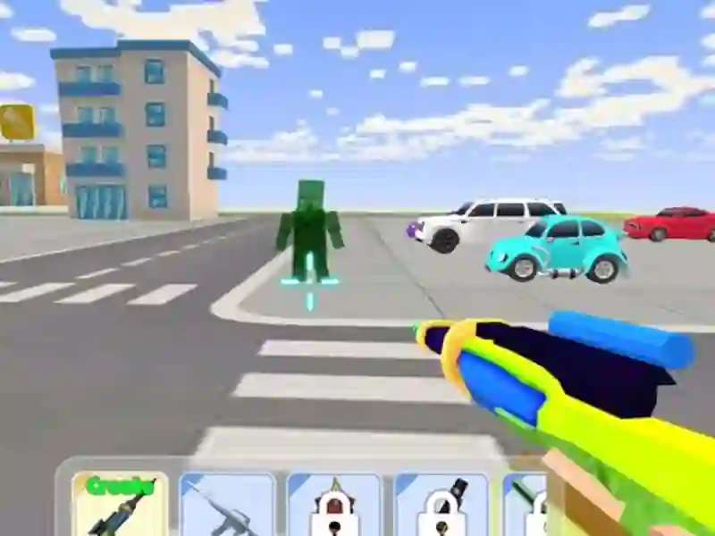 Игра Крафтовый человек против Гиганта онлайн