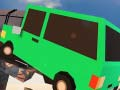 Игра Автомобиль едет через разбитый мост онлайн