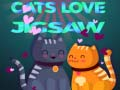 Игра Кошачья любовь Пазл онлайн
