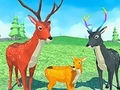 Игра Семейство животных: Симулятор оленей онлайн