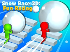 Игра Снежная гонка 3D: Весёлая гонка онлайн