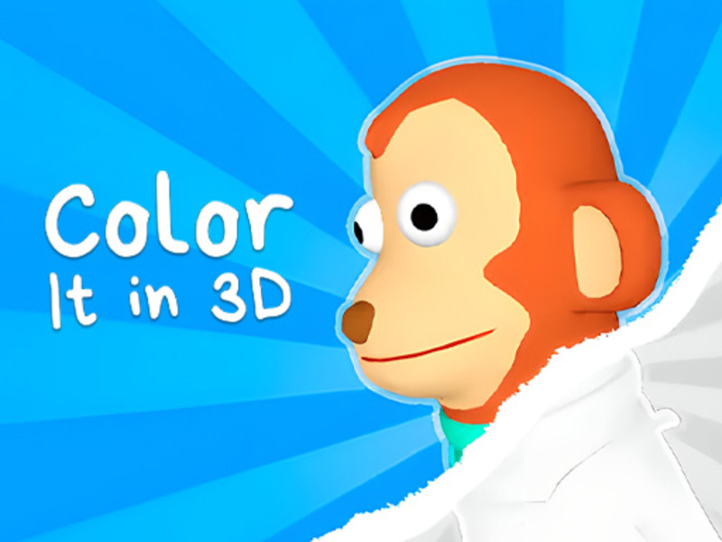 Игра Раскрась в 3D онлайн