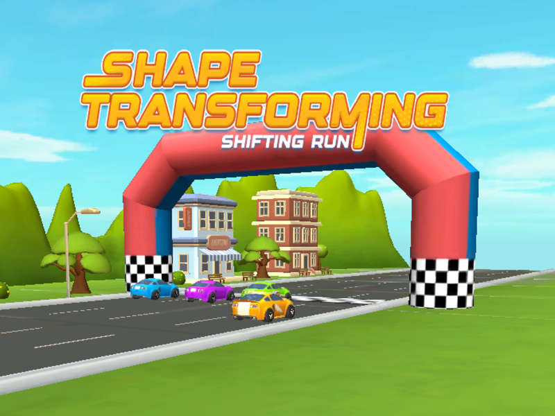 Игра Изменение формы: гоночная игра онлайн